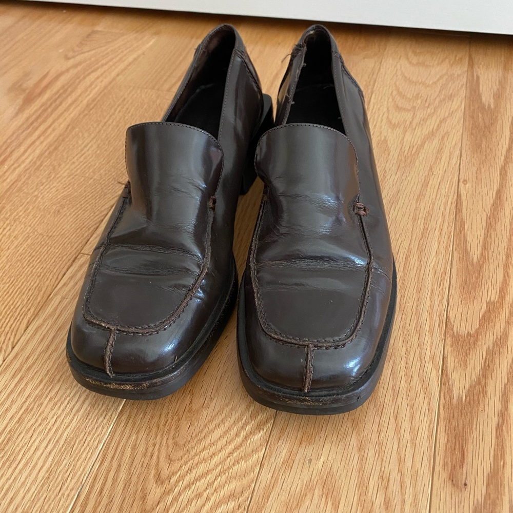 Cole Haan chocolate brown loafers
